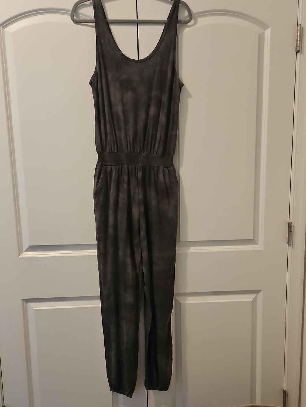 Aerie Tie Dye Jumpsuit Size Small Grey